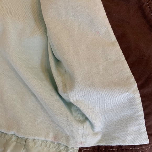 Green Tea Track Suit Brown and Aqua Size Large - Picture 15 of 16